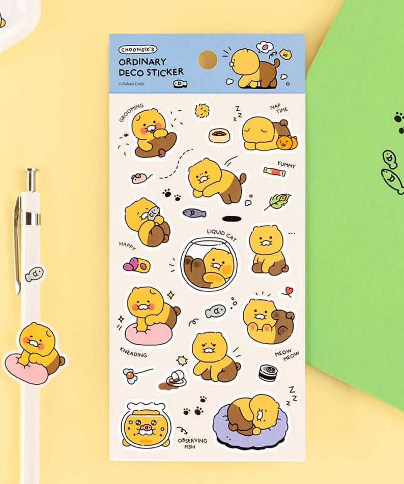 Stickers Deco Chunsik - Kakao Friends