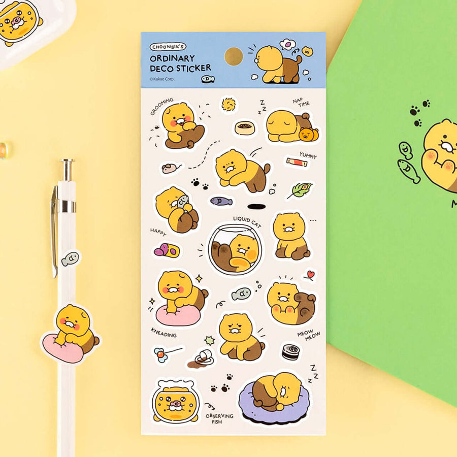 Stickers Deco Chunsik - Kakao Friends