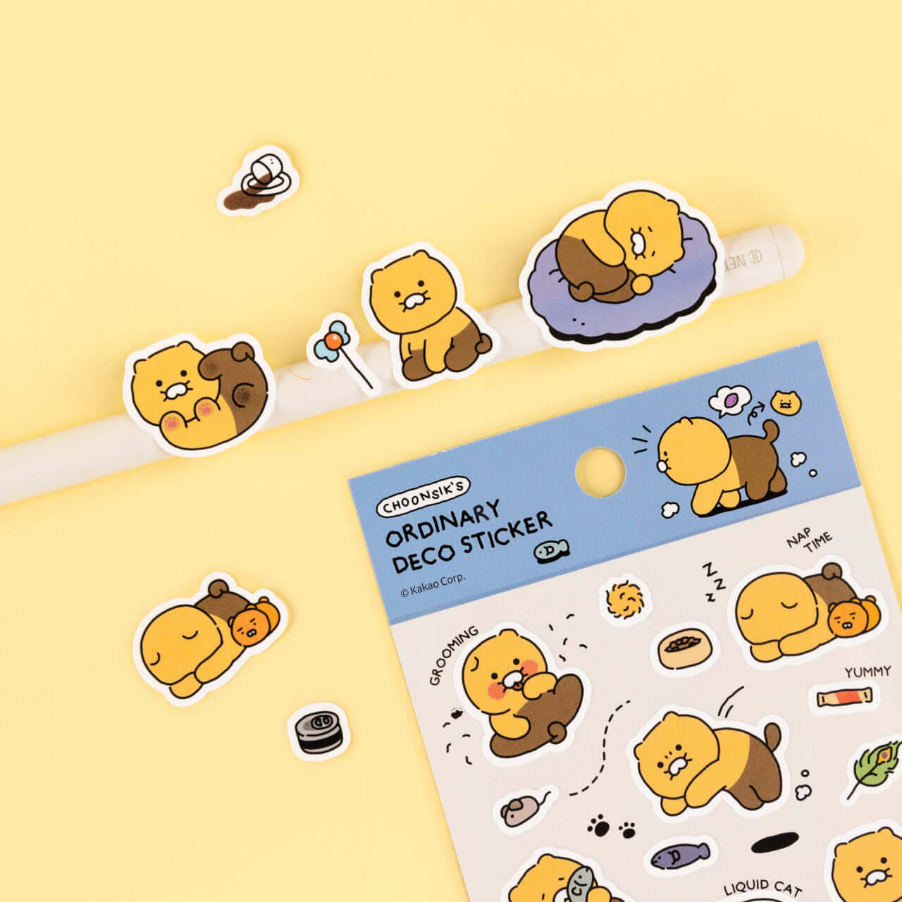 Stickers Deco Chunsik - Kakao Friends