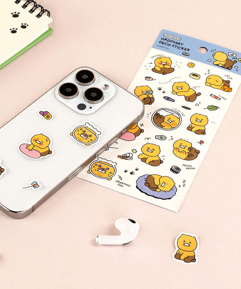 Stickers Deco Chunsik - Kakao Friends