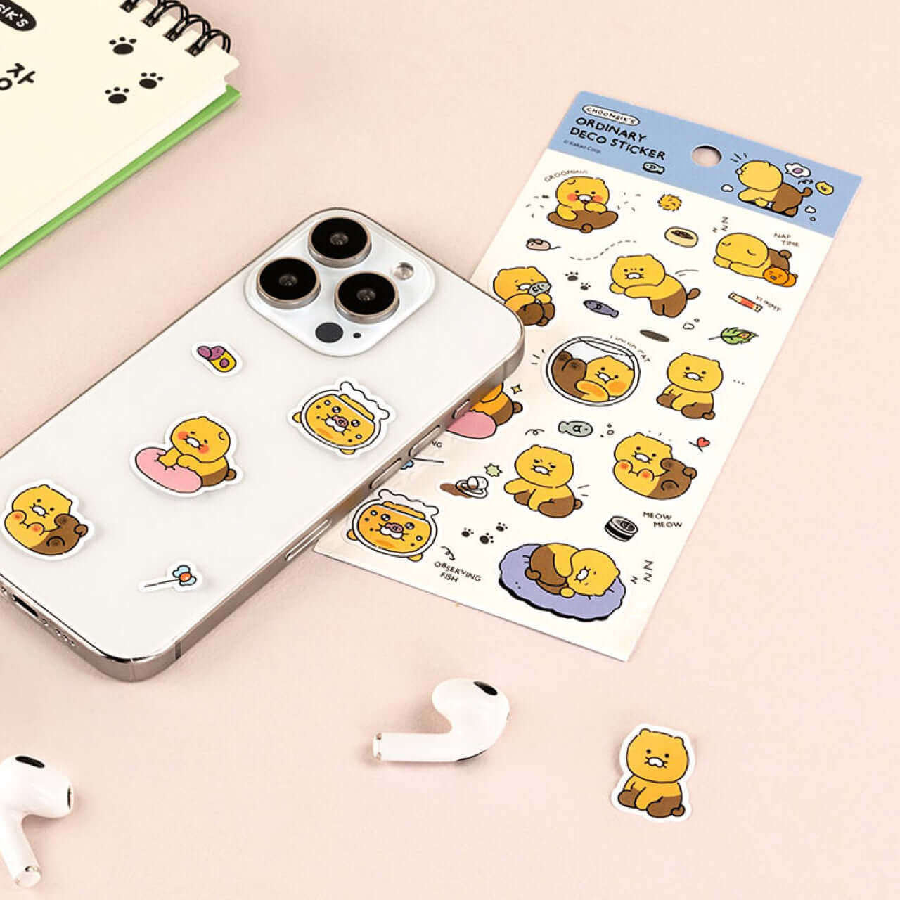 Stickers Deco Chunsik - Kakao Friends