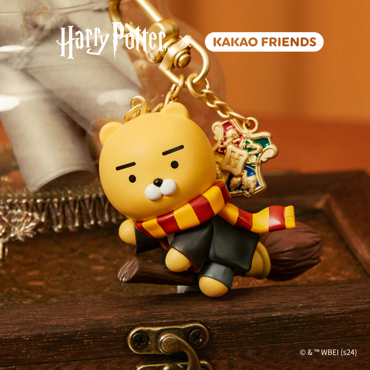 Figurine Porte-cles Ryan - Kakao Friends