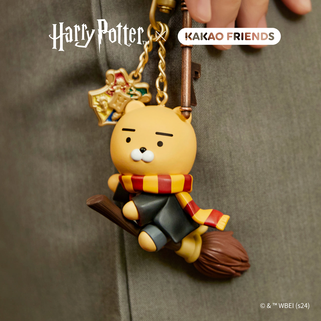 Figurine Porte-cles Ryan - Kakao Friends