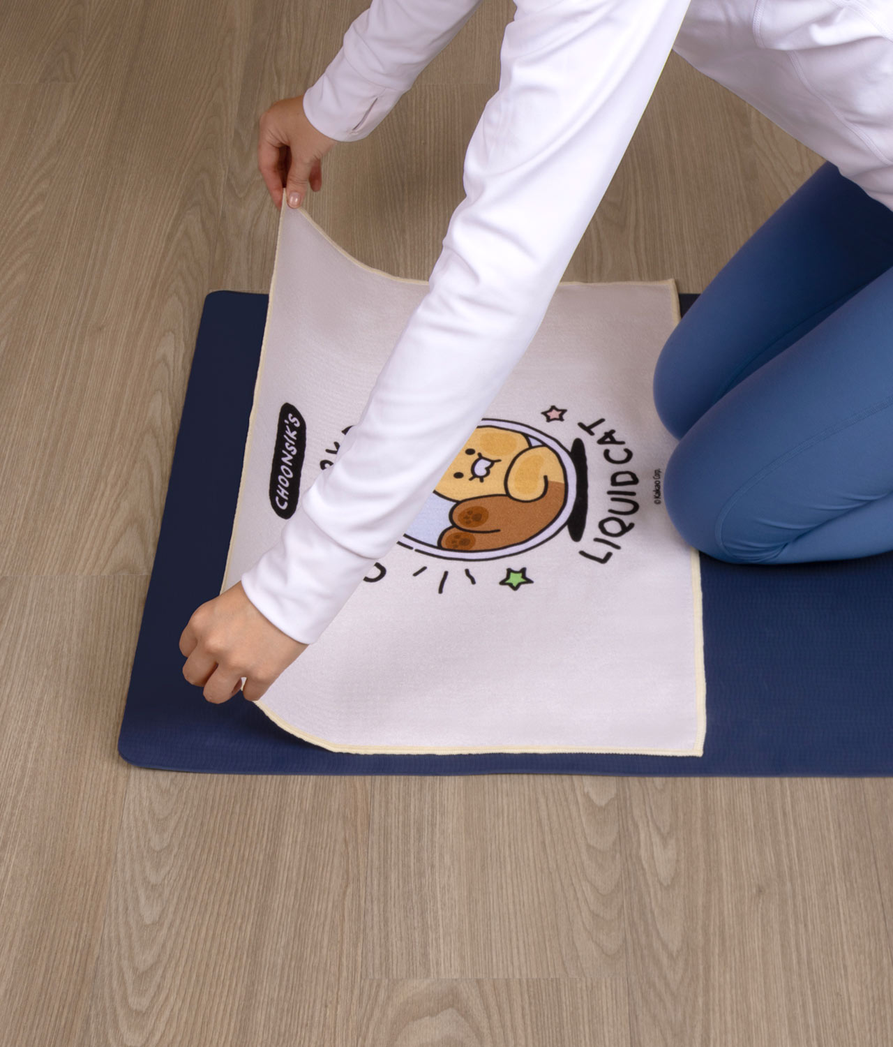 KAKAO FRIENDS - Chunsik Yoga Serviette Beige - Detail 6