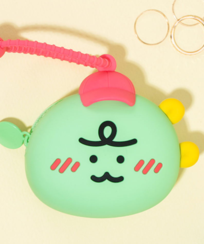 KAKAO FRIENDS - Silicone Pochette Jordy Chapeau(PINK)