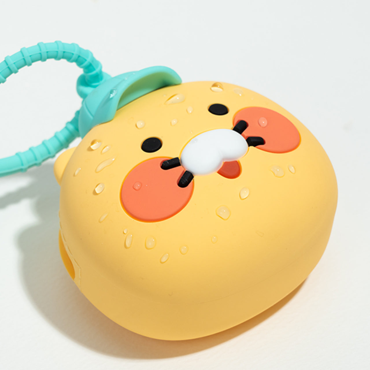 KAKAO FRIENDS - Silicone Pochette Chunsik Chapeau(MINT)
