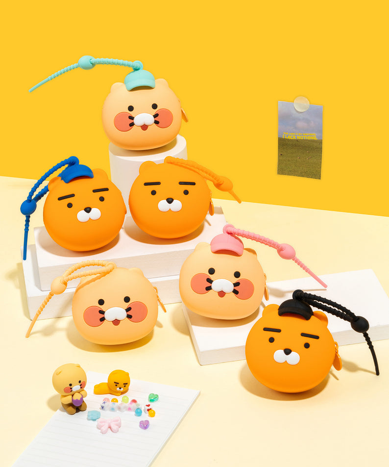 KAKAO FRIENDS - Silicone Pochette Chunsik Chapeau(PINK) - Detail 3