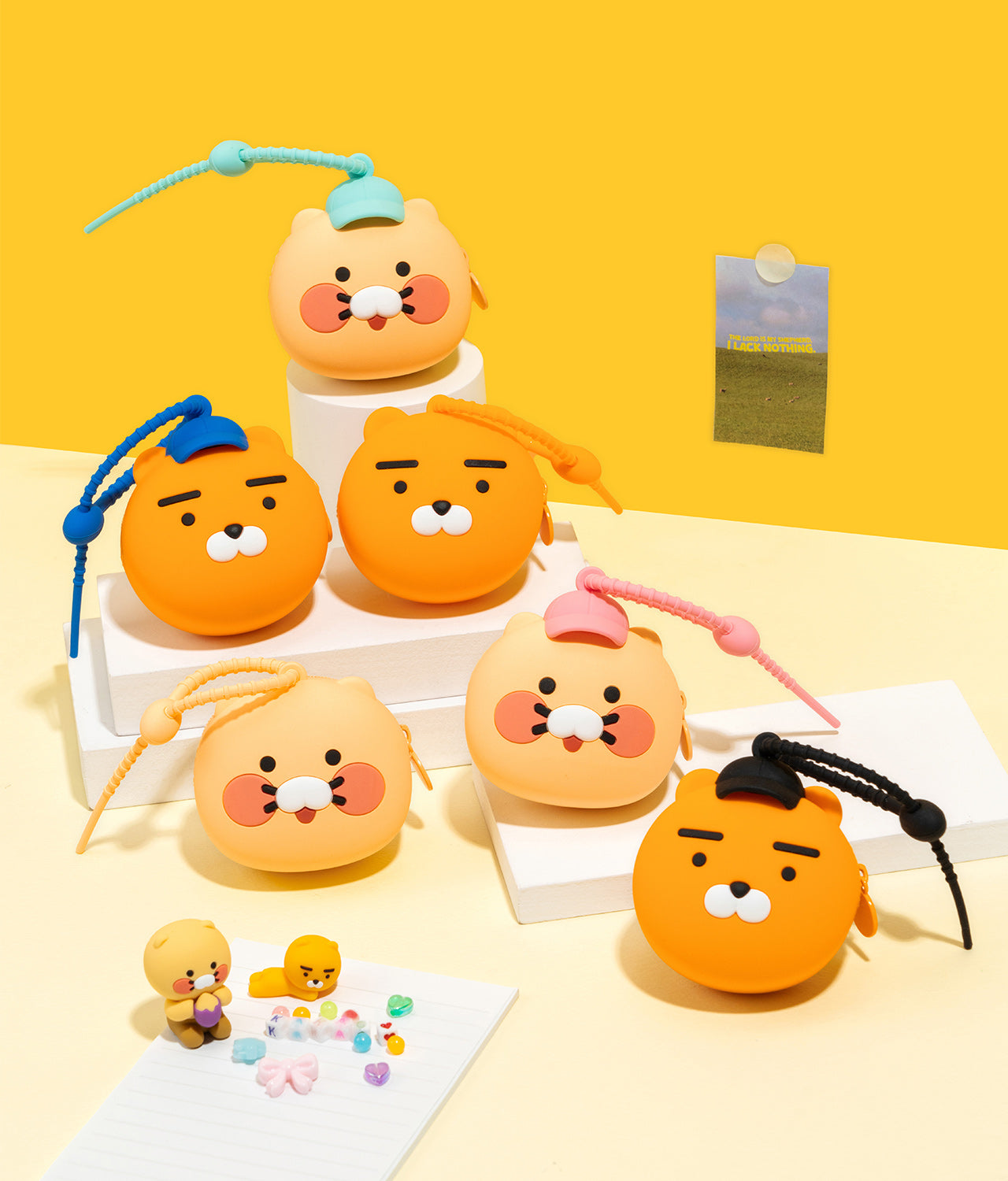 KAKAO FRIENDS - Silicone Pochette Ryan Chapeau(BLACK) - Detail 3