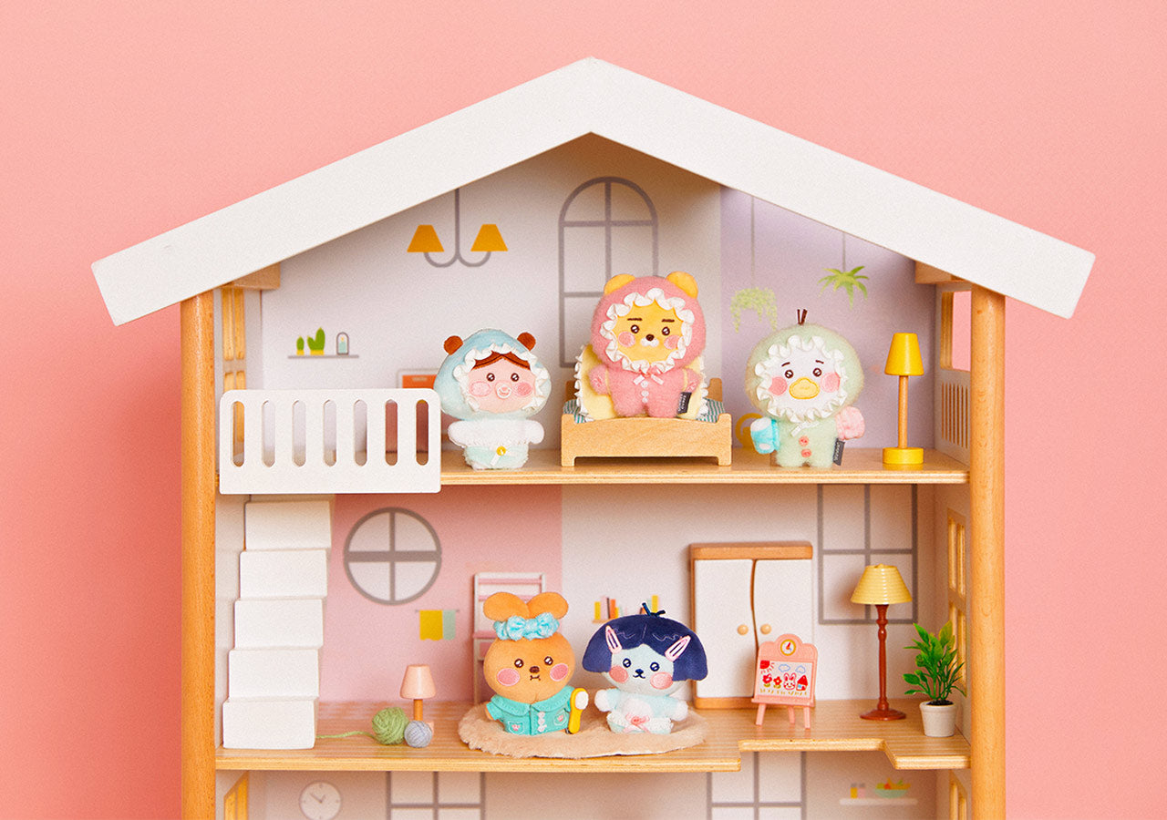 Peluche Porte-cles Petite Apeach - Kakao Friends