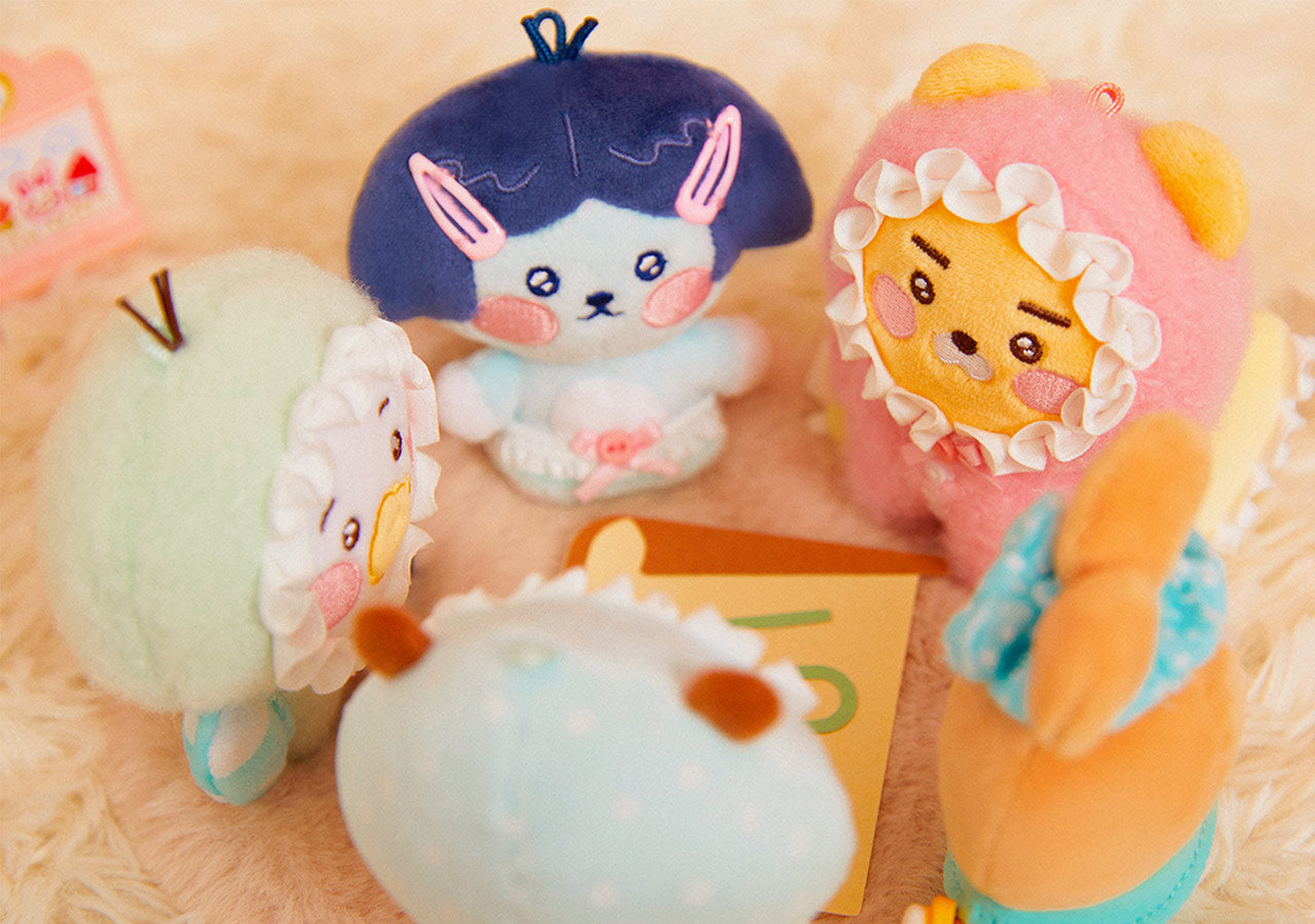 Peluche Porte-cles Petite Apeach - Kakao Friends