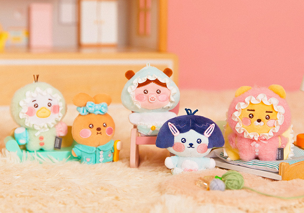Peluche Porte-cles Petite Apeach - Kakao Friends