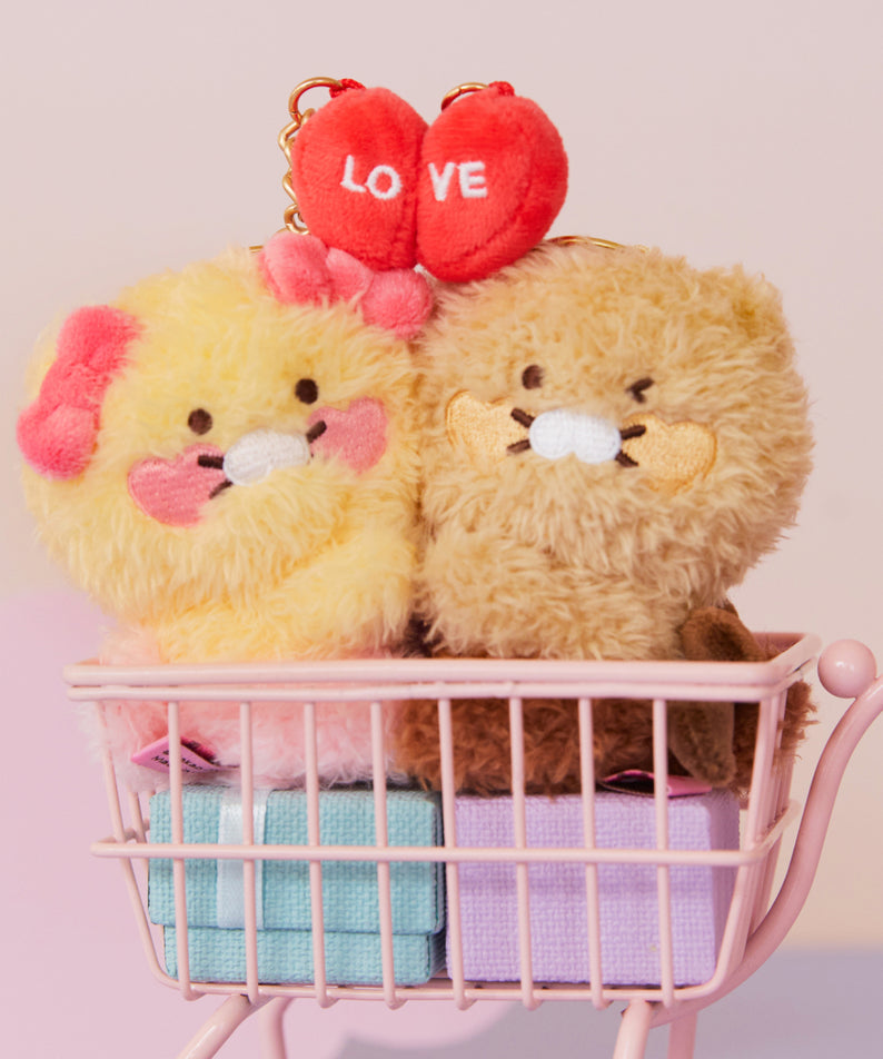 Set Peluche Porte-cles Chunsik - Kakao Friends
