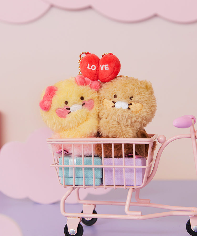 Set Peluche Porte-cles Chunsik - Kakao Friends