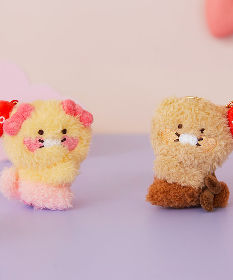 Set Peluche Porte-cles Chunsik - Kakao Friends