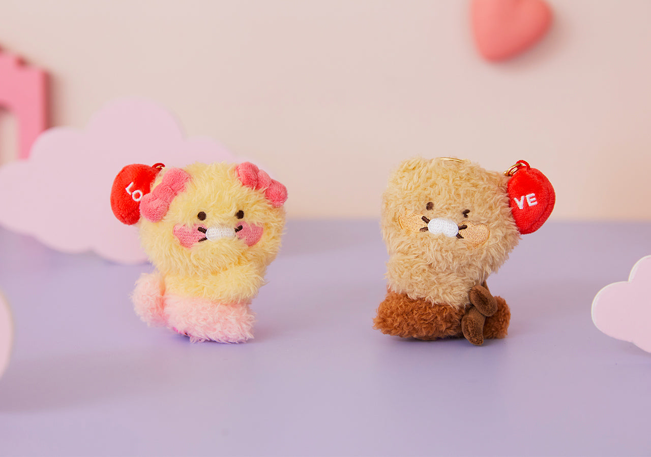 Set Peluche Porte-cles Chunsik - Kakao Friends