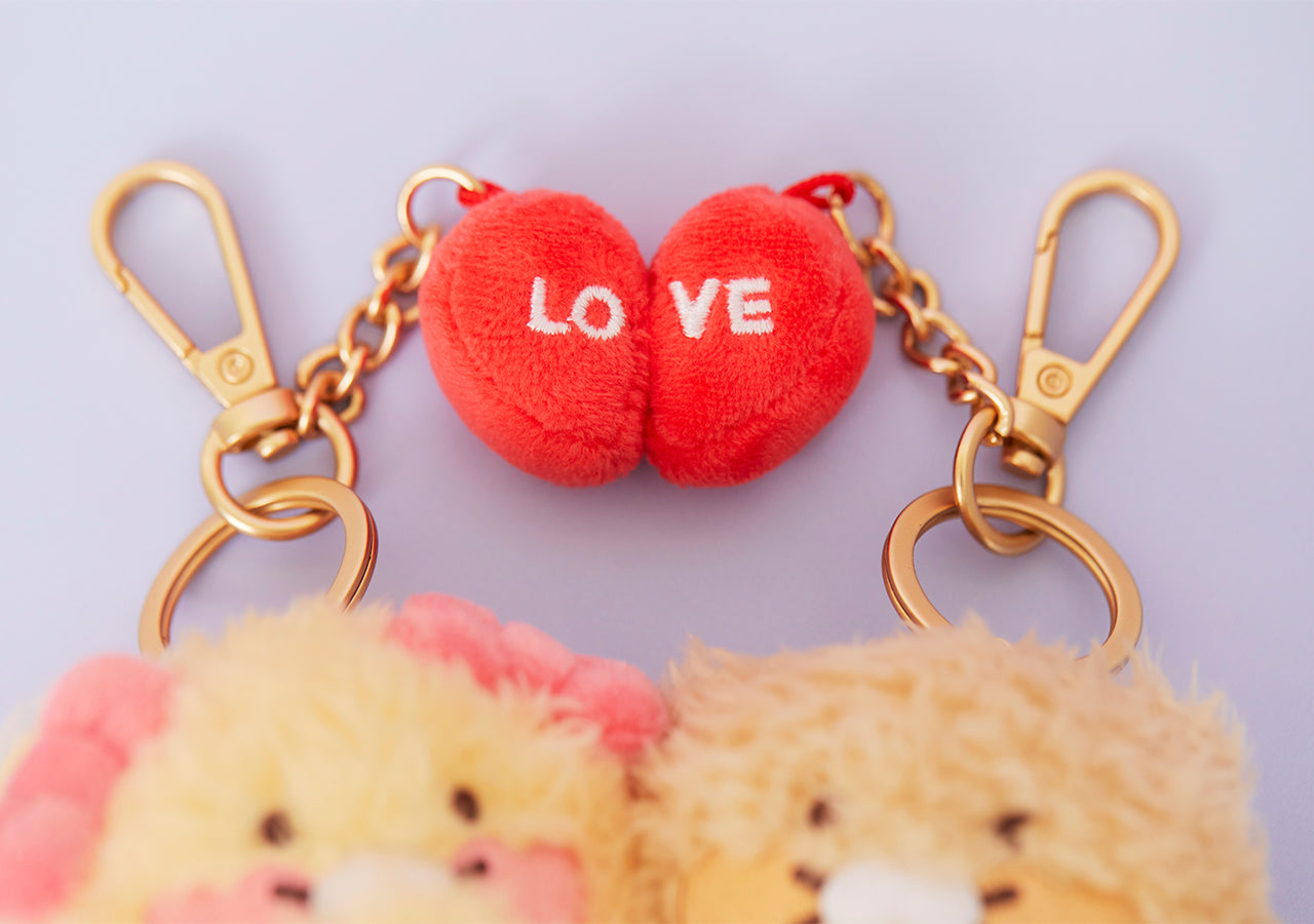Set Peluche Porte-cles Chunsik - Kakao Friends