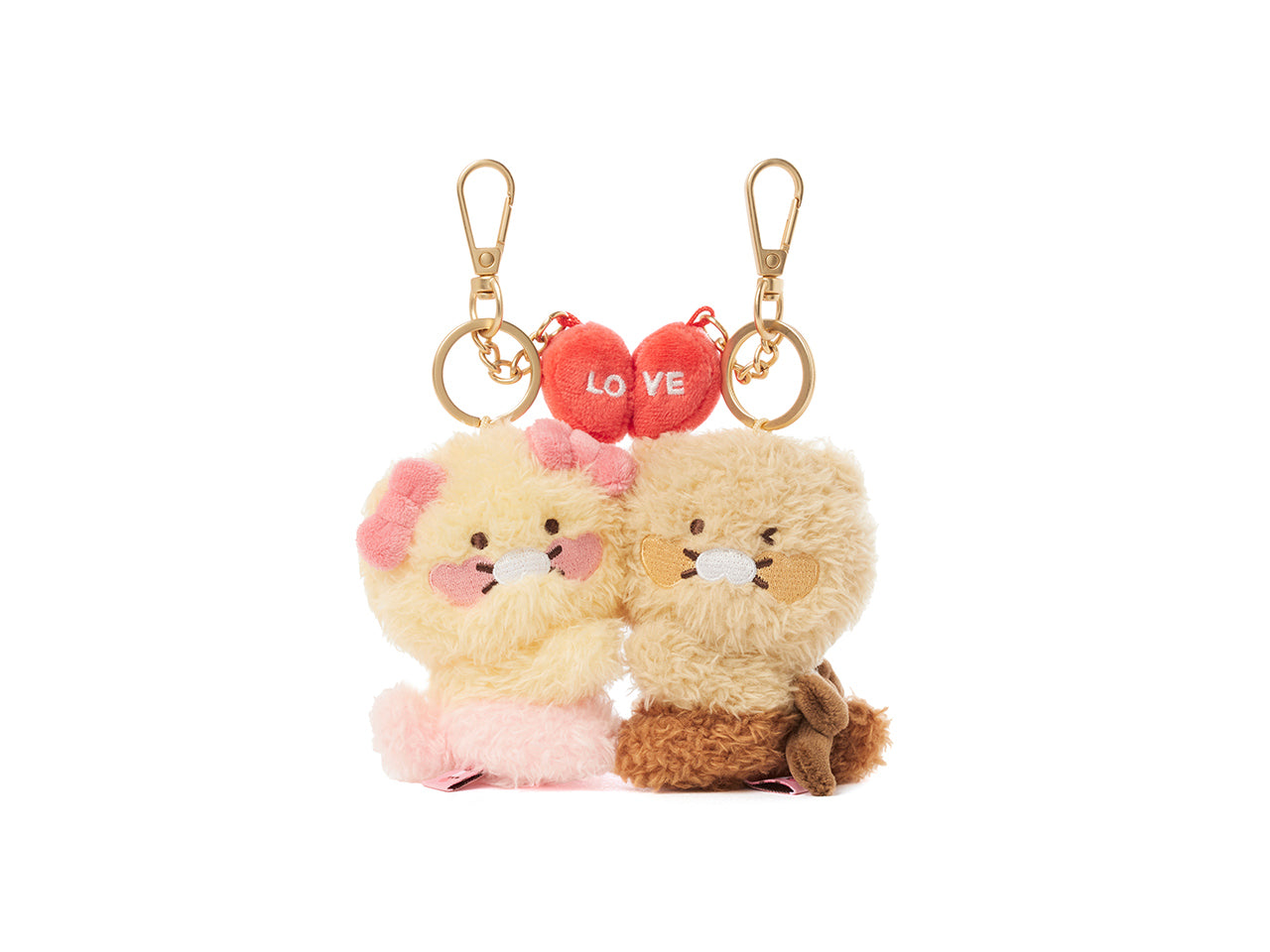 Set Peluche Porte-cles Chunsik - Kakao Friends