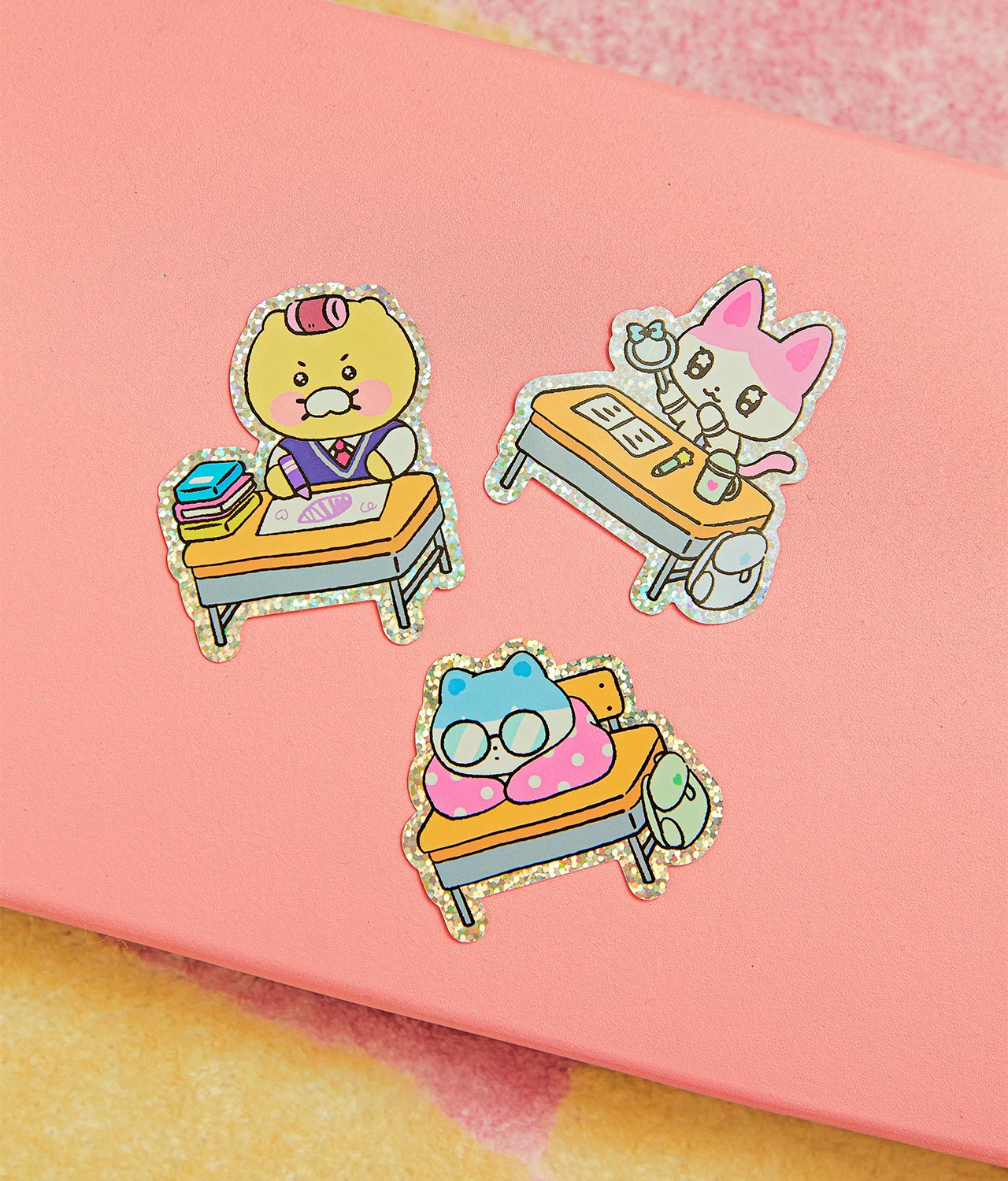 KAKAO FRIENDS - Autocollant(Rose) Friends - Detail 5