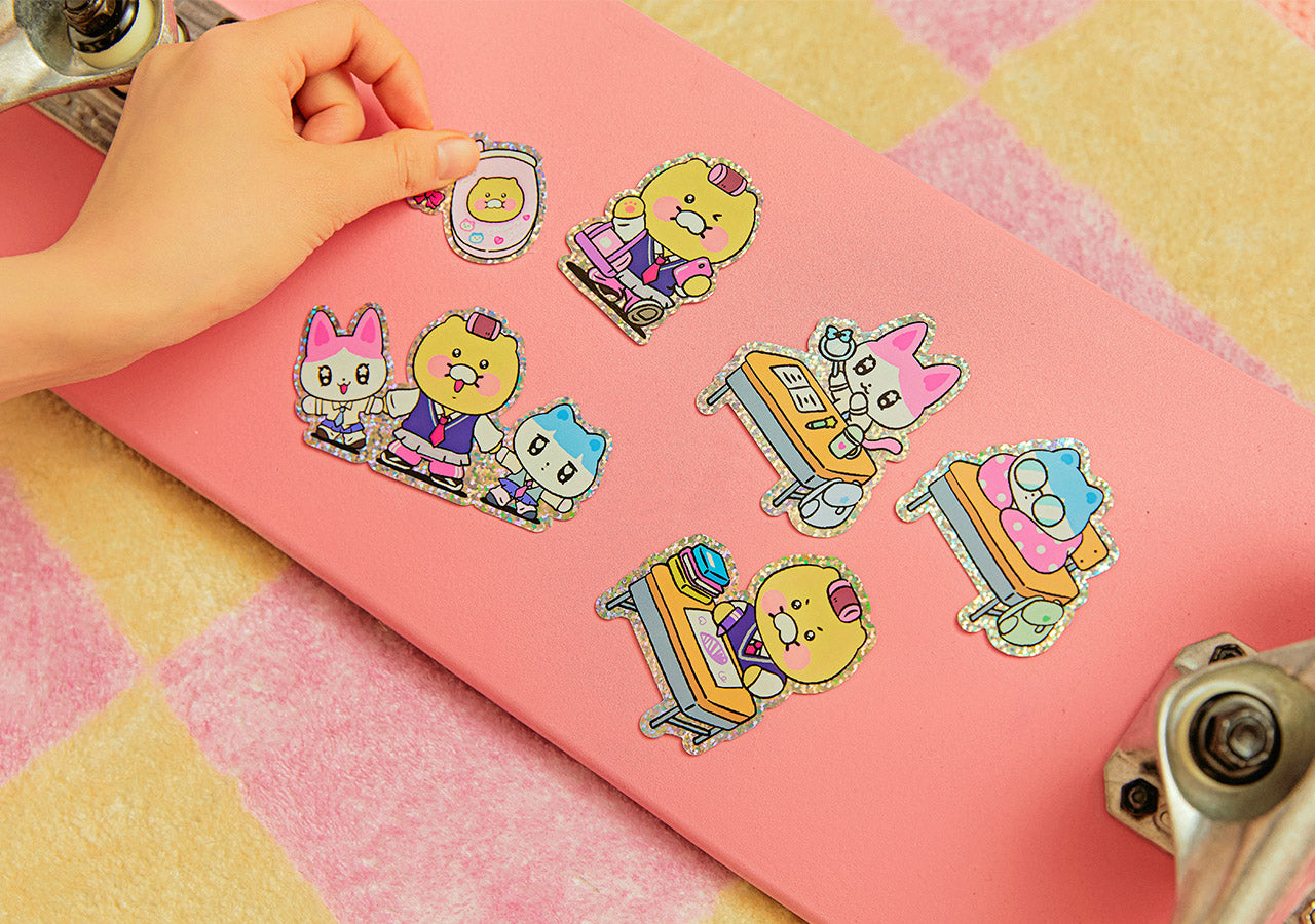 KAKAO FRIENDS - Autocollant(Rose) Friends - Detail 6