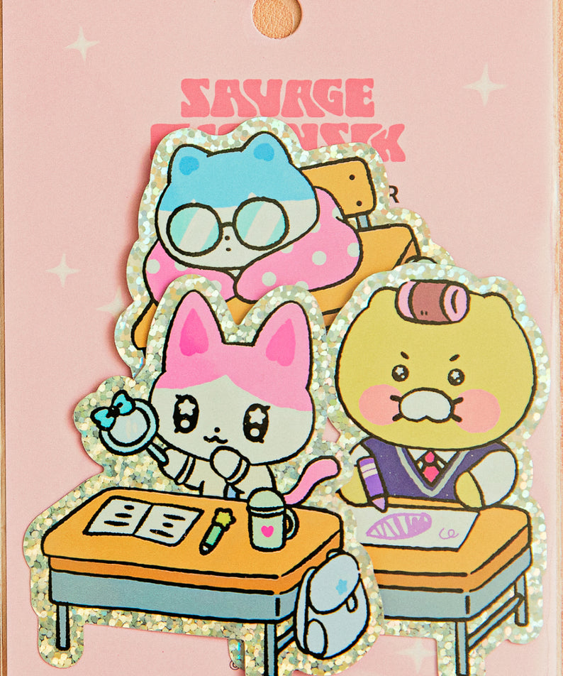 KAKAO FRIENDS - Autocollant(Rose) Friends