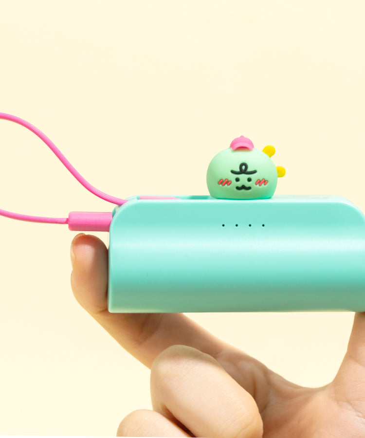 KAKAO FRIENDS - Casquette Batterie Externe Jordy Menthe - Detail 4