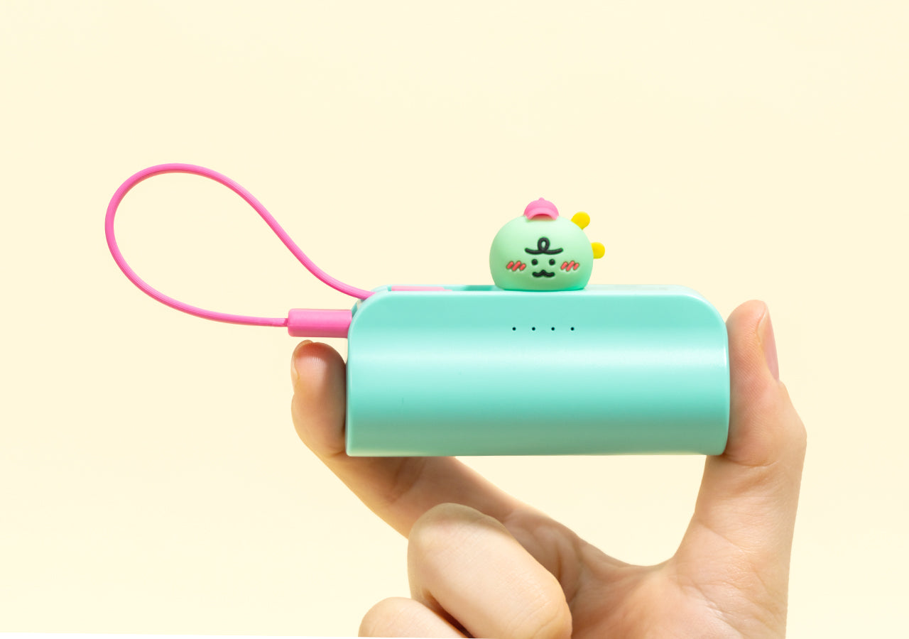 KAKAO FRIENDS - Casquette Batterie Externe Jordy Menthe - Detail 4