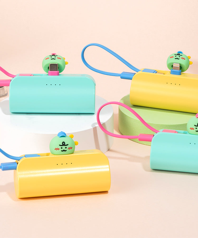 KAKAO FRIENDS - Casquette Batterie Externe Jordy Menthe - Detail 5