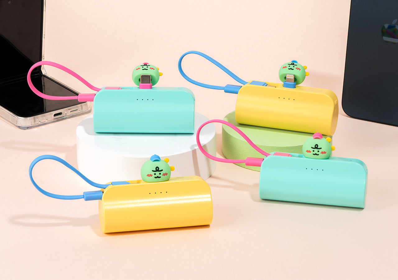KAKAO FRIENDS - Casquette Batterie Externe Jordy Menthe - Detail 5