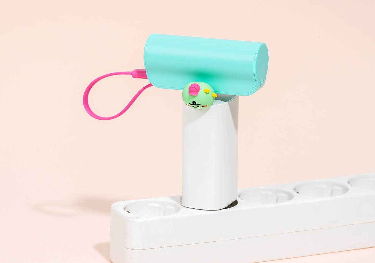 KAKAO FRIENDS - Casquette Batterie Externe Jordy Menthe - Detail 6