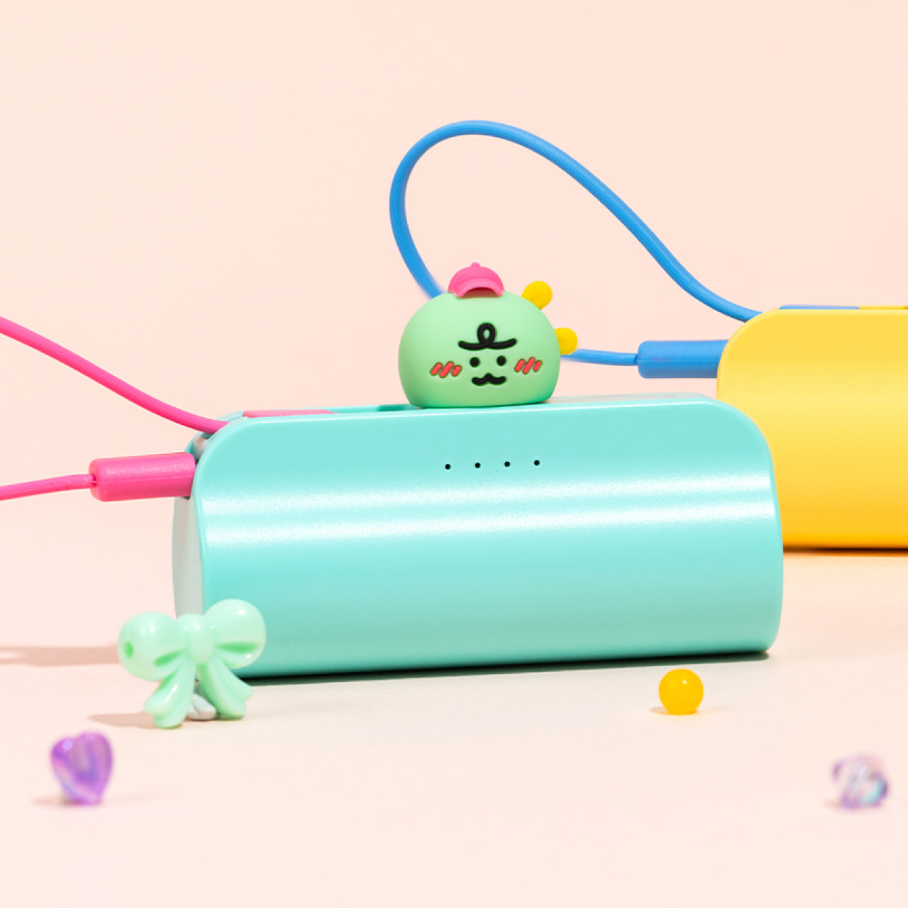 KAKAO FRIENDS - Casquette Batterie Externe Jordy Menthe