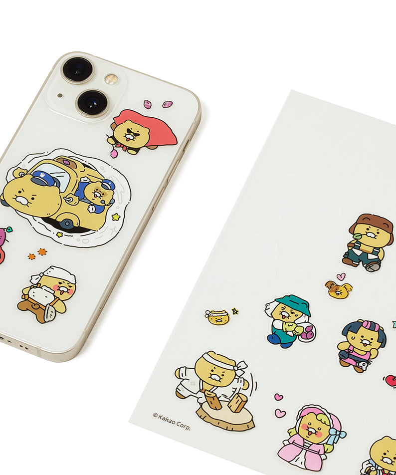 KAKAO FRIENDS - Transparent Autocollant Chunsik - Detail 8