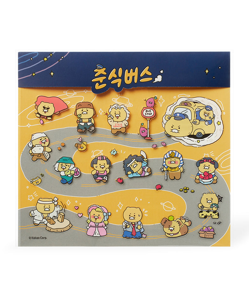 KAKAO FRIENDS - Transparent Autocollant Chunsik - Detail 9