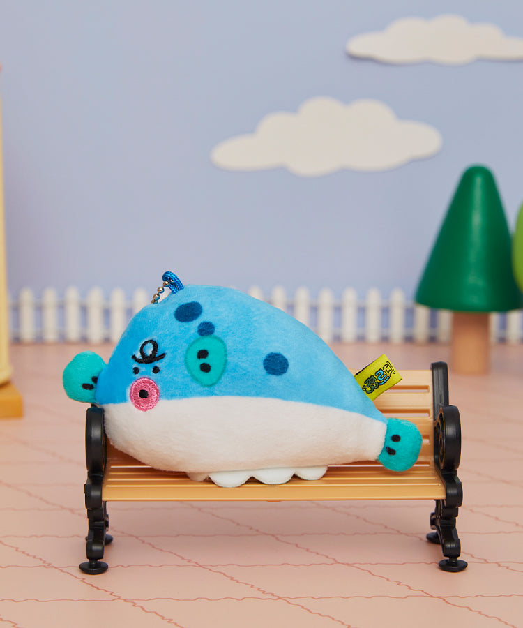 KAKAO FRIENDS - Porte-cles Peluche Jordy - Detail 4
