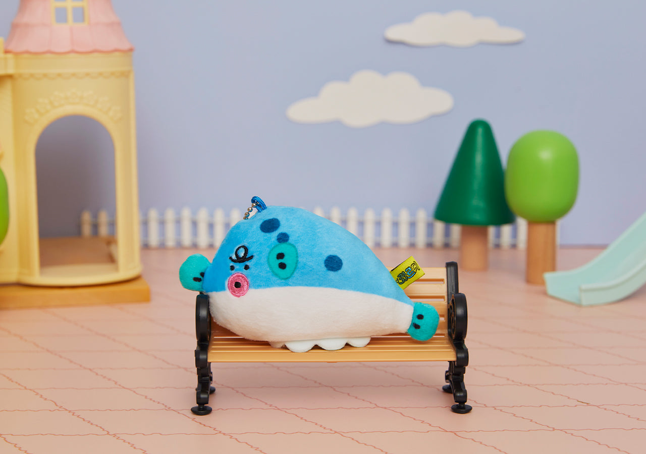KAKAO FRIENDS - Porte-cles Peluche Jordy - Detail 4