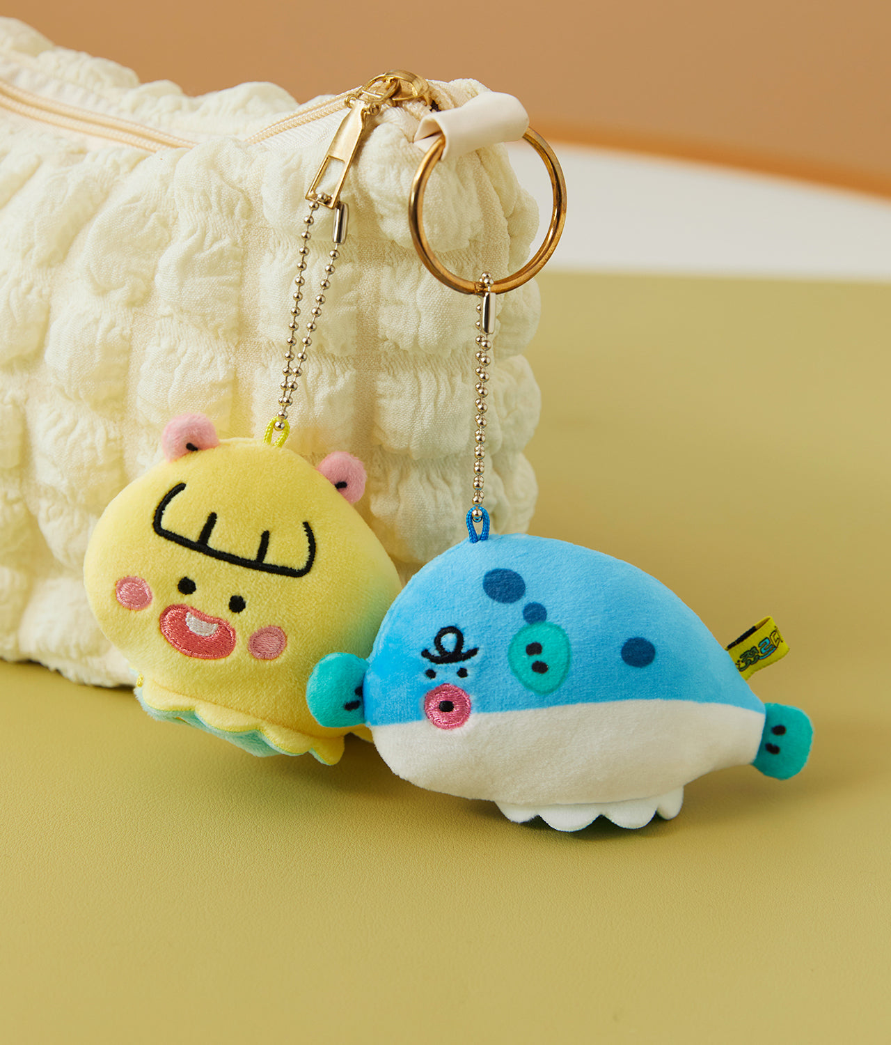 KAKAO FRIENDS - Porte-cles Peluche Jordy - Detail 6