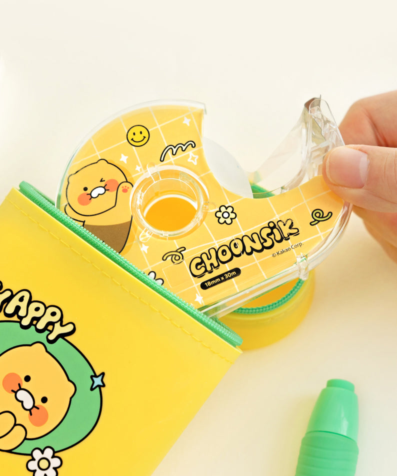 KAKAO FRIENDS - Transparent Ruban Adhesif Chunsik