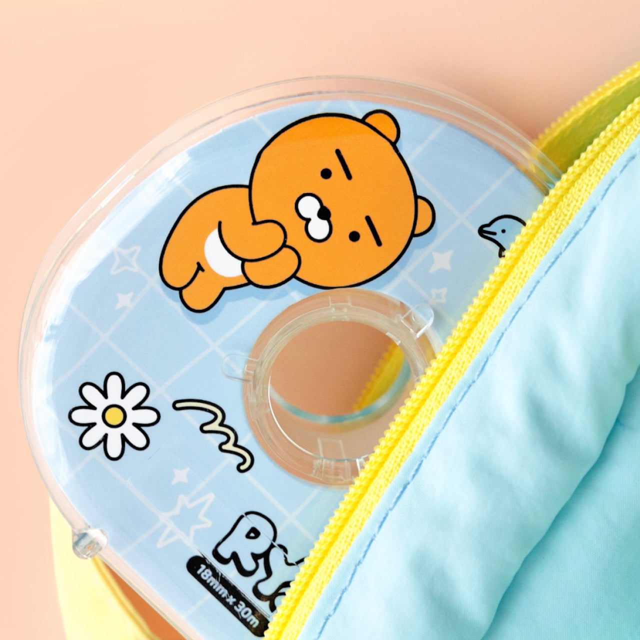 KAKAO FRIENDS - Transparent Ruban Adhesif Ryan