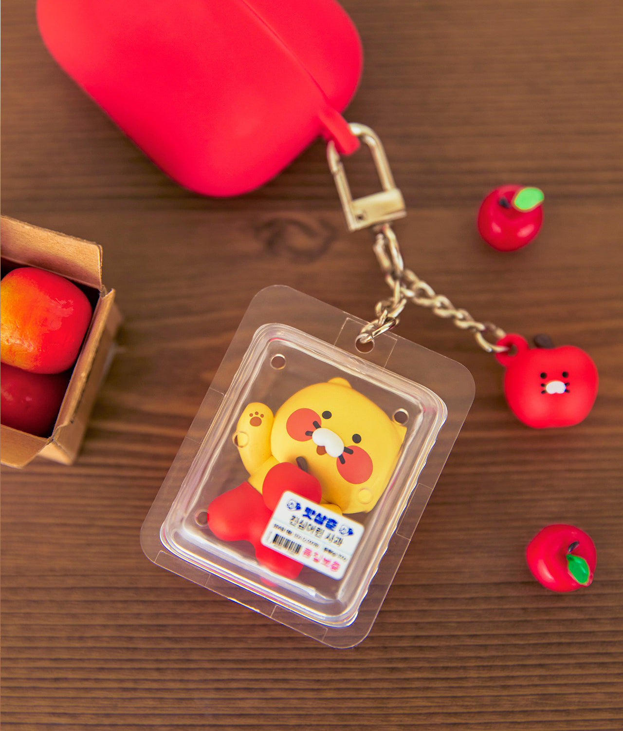 KAKAO FRIENDS - Figurine Porte-cles Chunsik - Detail 6