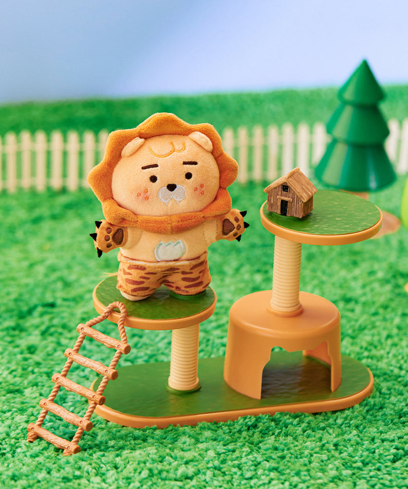 KAKAO FRIENDS - FRIENDZOO Porte-cles Peluche Little Ryan - Detail 4
