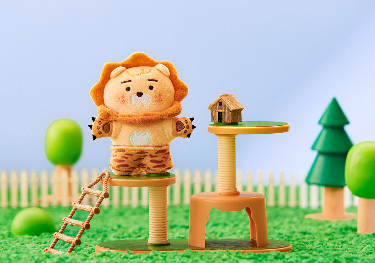 KAKAO FRIENDS - FRIENDZOO Porte-cles Peluche Little Ryan - Detail 5