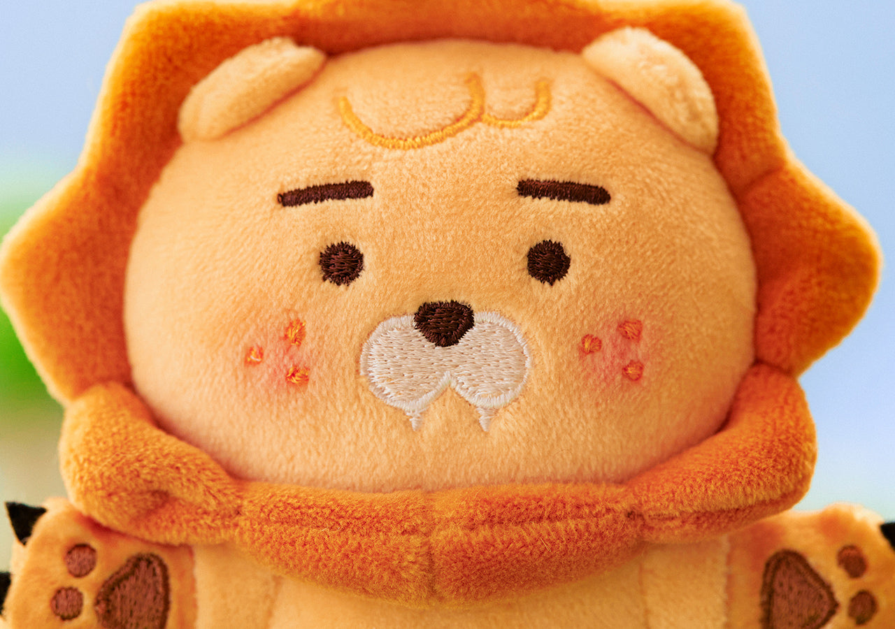 KAKAO FRIENDS - FRIENDZOO Porte-cles Peluche Little Ryan - Detail 8