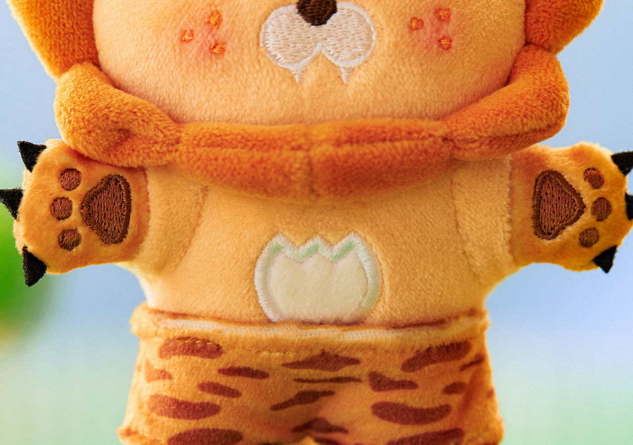 KAKAO FRIENDS - FRIENDZOO Porte-cles Peluche Little Ryan - Detail 9