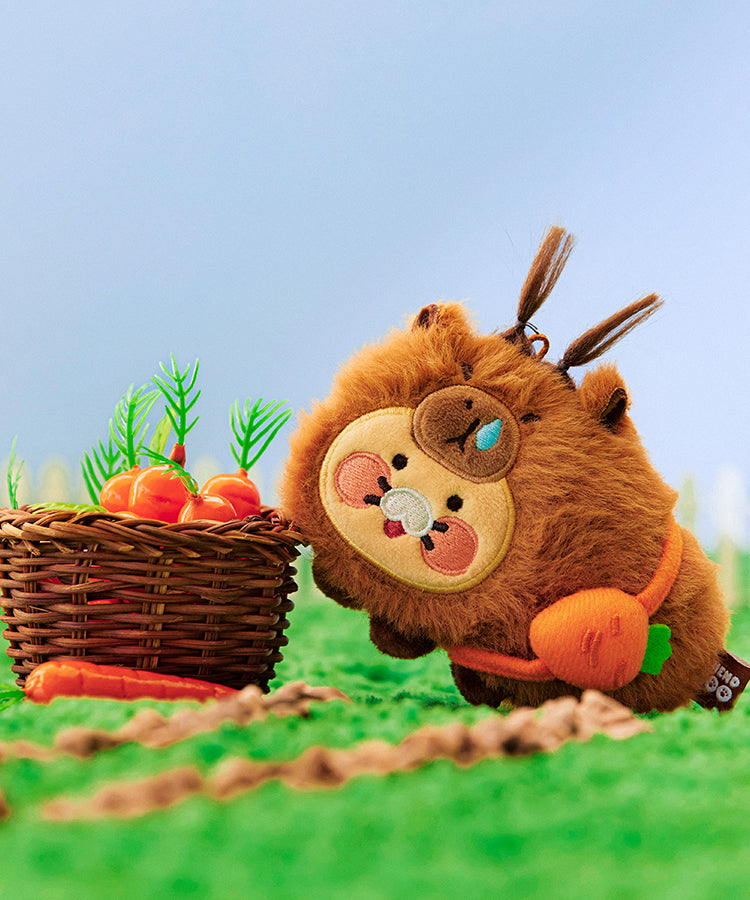 KAKAO FRIENDS - FRIENDZOO Porte-cles Peluche Chunsik - Detail 5