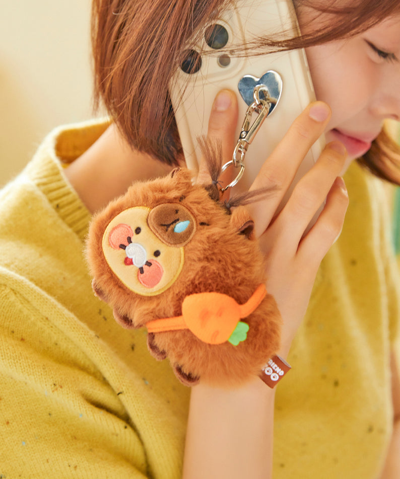 KAKAO FRIENDS - FRIENDZOO Porte-cles Peluche Chunsik - Detail 8