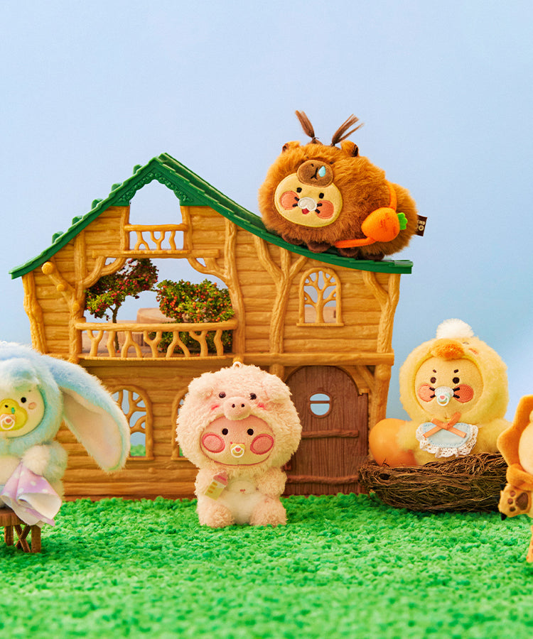 KAKAO FRIENDS - FRIENDZOO Porte-cles Peluche Chunsik - Detail 11