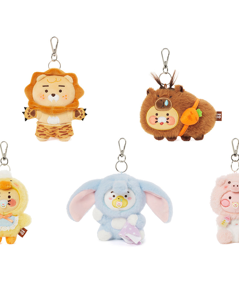 KAKAO FRIENDS - FRIENDZOO Porte-cles Peluche Chunsik - Detail 15