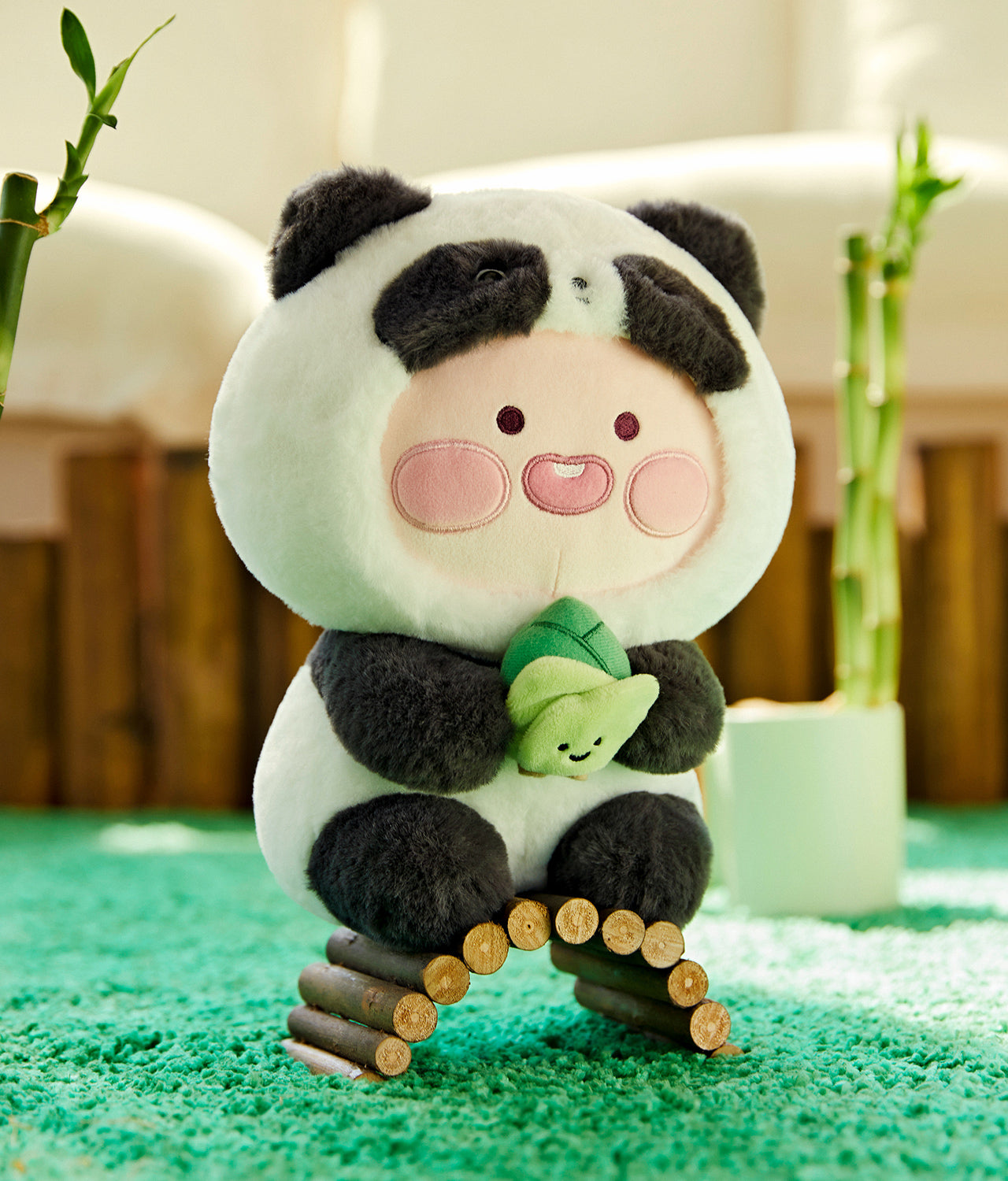 KAKAO FRIENDS - FRIENDZOO Peluche Little Apeach - Detail 4