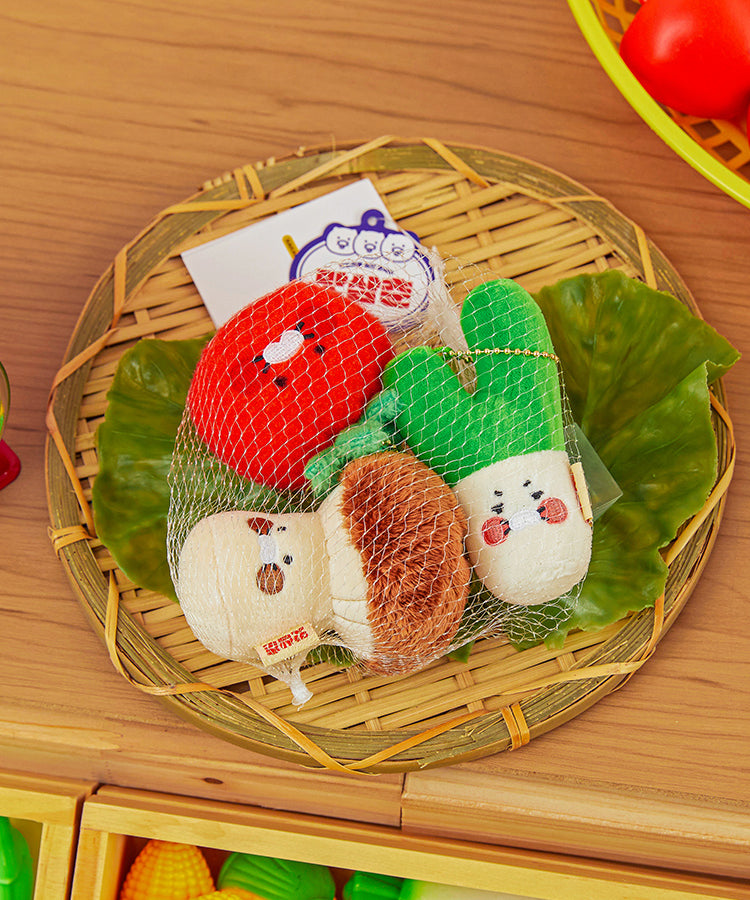 KAKAO FRIENDS - Porte-cles Peluche Set Chunsik - Detail 10