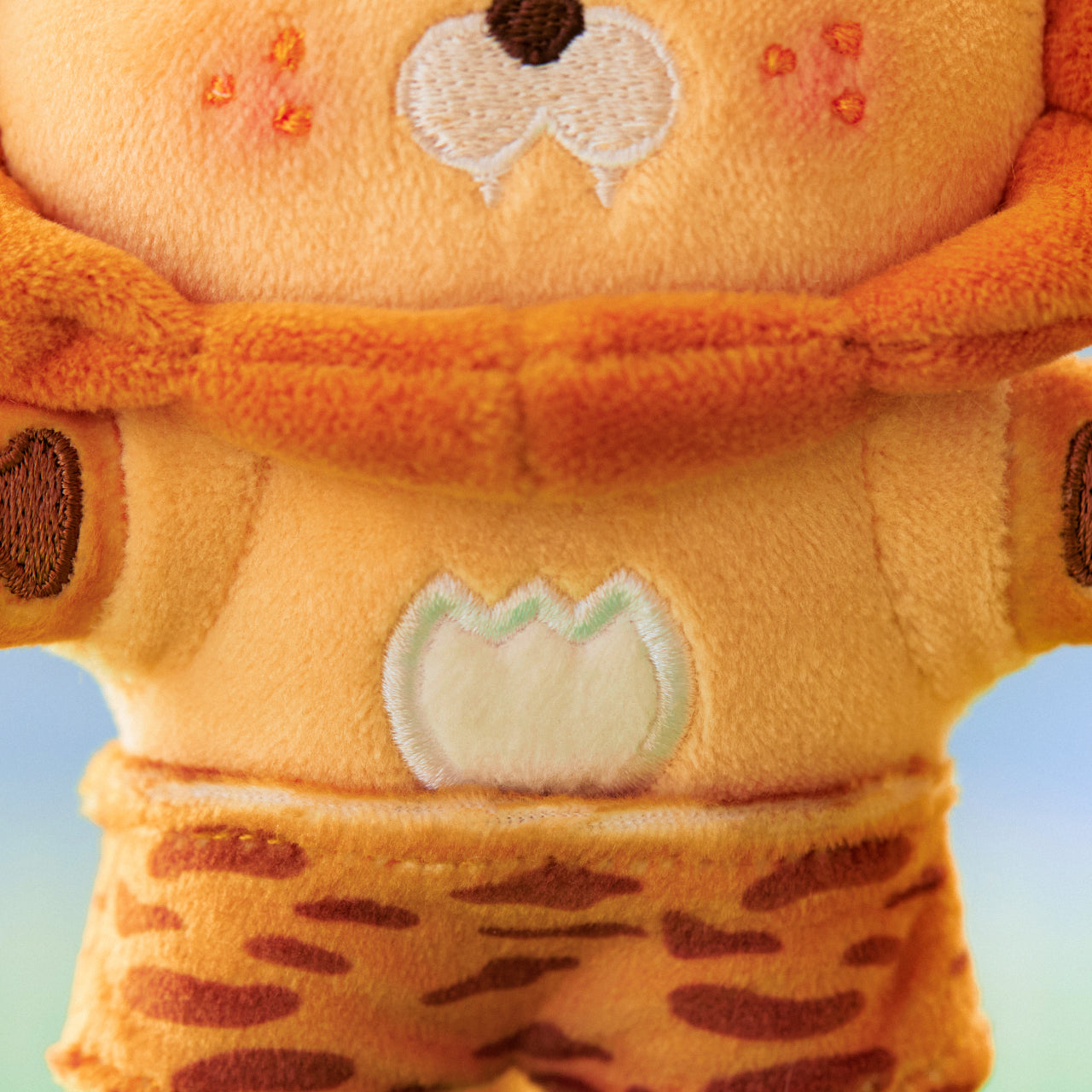 KAKAO FRIENDS - FRIENDZOO Porte-cles Peluche Little Ryan