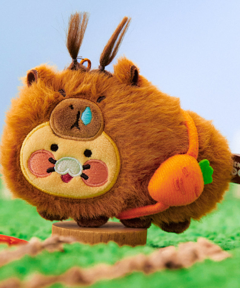 KAKAO FRIENDS - FRIENDZOO Porte-cles Peluche Chunsik